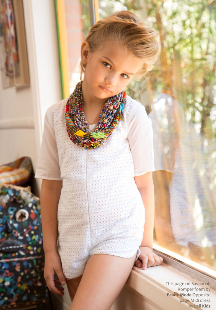 Brand Model And Talent Savannah S Kids Girls