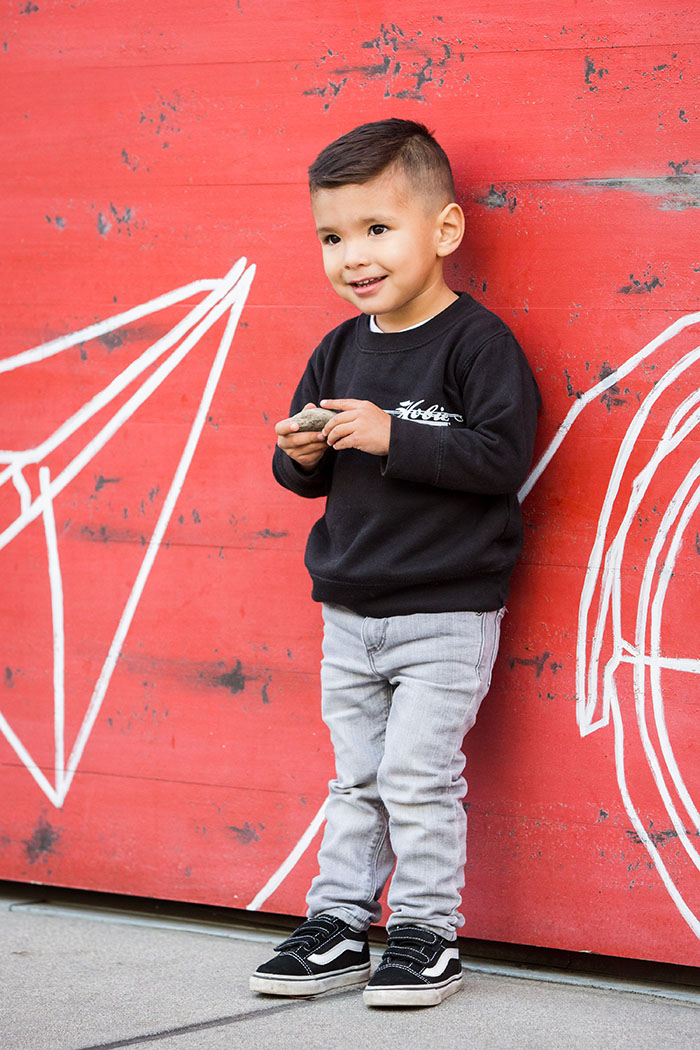 Brand Model and Talent Talan Kids Boys