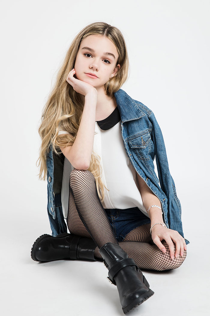 Brand Model and Talent Regan Teens Girls