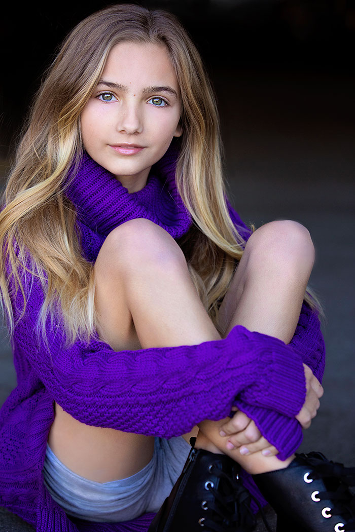 Brand Model And Talent Jordan Taylor Kids Girls